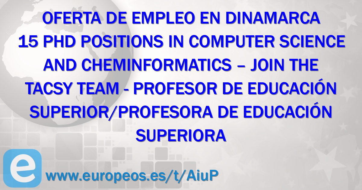 phd positions computer science