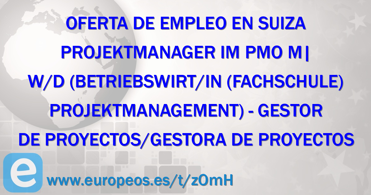 Projektmanager im PMO m|w/d (Betriebswirt/in (Fachschule